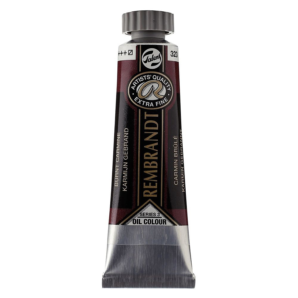 Краски масляные "Rembrandt", 323 кармин жженый, 15 мл, туба
