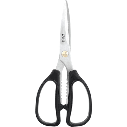 Ножницы универсальные Deli YS EDL2613, 195 мм, черный