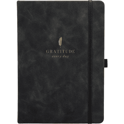 Ежедневник недатированный "Grace", А5, 320 страниц, черный