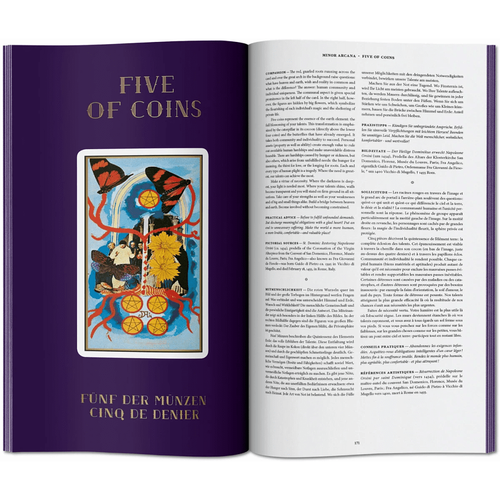 Карты на иностранном языке "Dali. Tarot" - 5