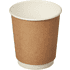 Стакан картонный, 24 шт, 250 мл, 2 слоя, крафт ECO