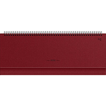 Еженедельник датированный "Ariane.Dark red", 128 страниц, темно-красный, 2026