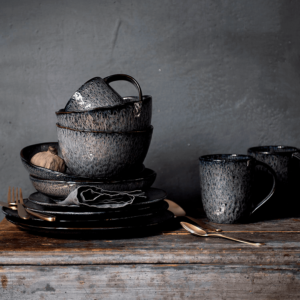 Чашка керамическая "Matera", 430 мл, серая - 4