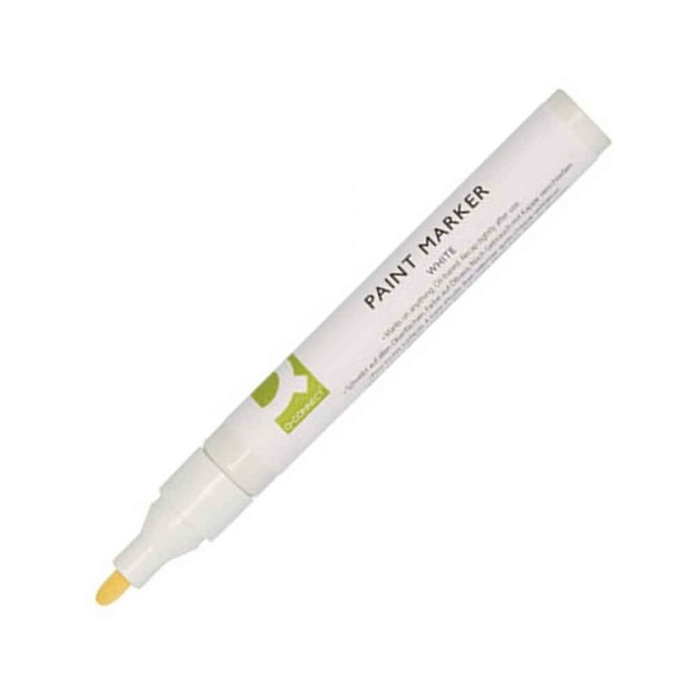 Маркер перм., на нитрокраске "KF14452" белый, блистер