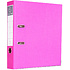 Папка-регистратор "Exacompta", A4, 70 мм, ламинированный картон, розовый