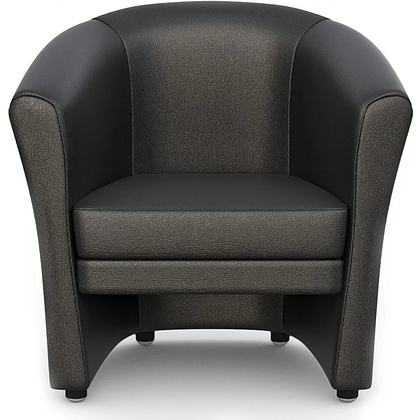 Кресло "Крон", экокожа, черный - 2