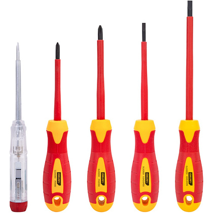 Набор отверток диэлектрических Deli YS DL510005, 5 предметов