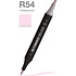 Маркер перманентный двусторонний "Sketchmarker Brush", R54 розовый снег
