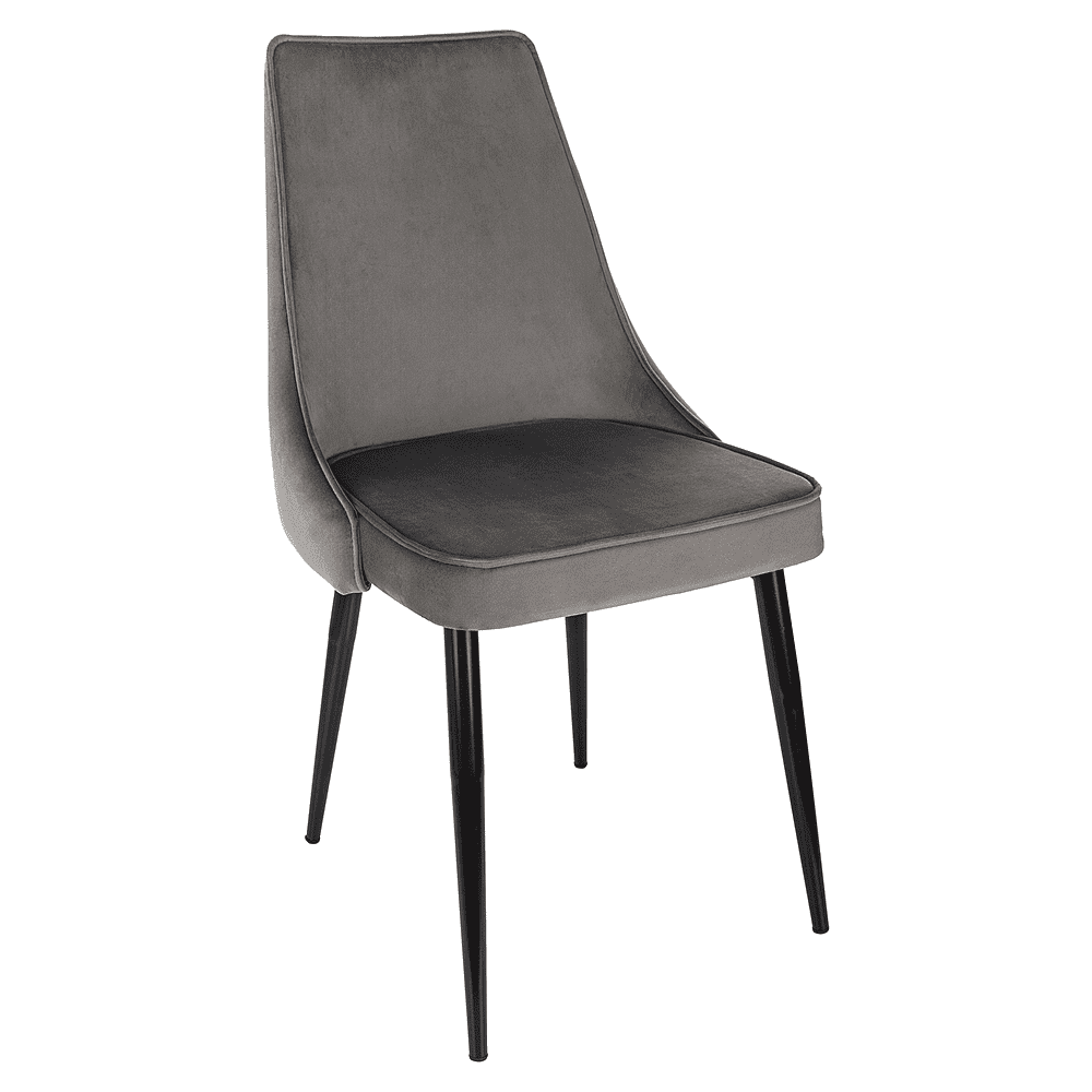 Стул Бюрократ "CH-K4", ткань, темно-серый, металл