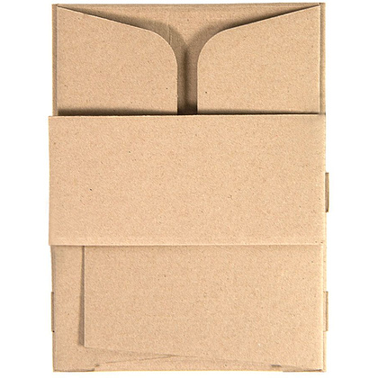 Коробка подарочная "Mini Box", 17.5x15.5x8 см, коричневый - 3