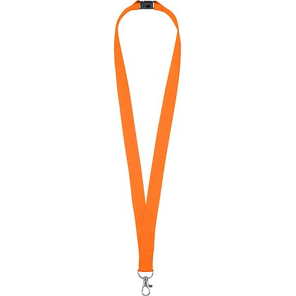 Тесьма с карабином для бейджа "839122", оранжевый