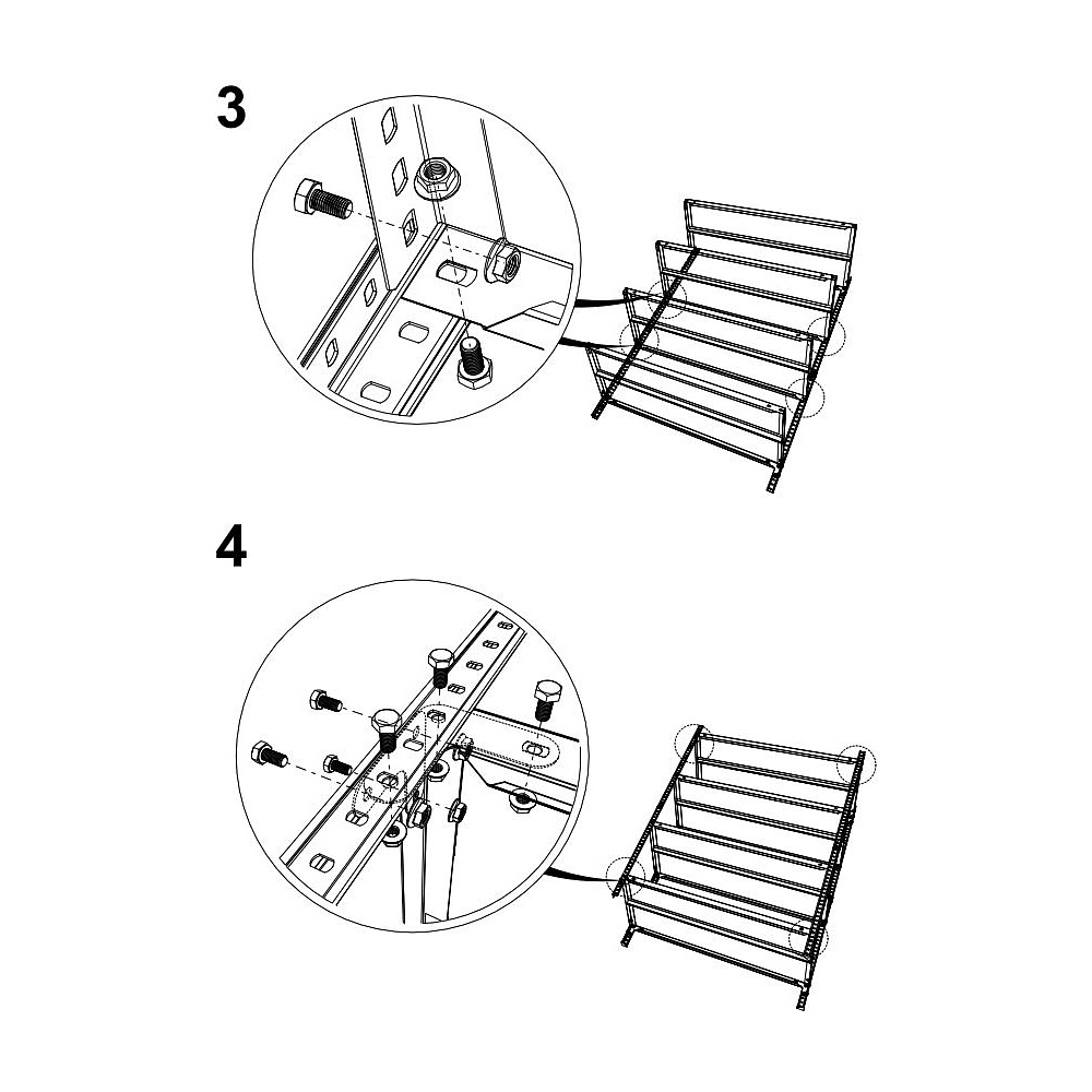 Стеллаж MS 200KD/100x40/4 (1950x1000x400) - 7