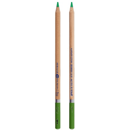 Карандаш акварельный "Белые ночи", 718, желто-зеленый