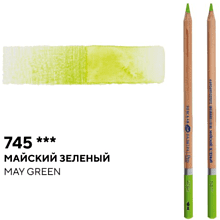 Карандаш акварельный "Белые ночи", 745, майский зеленый