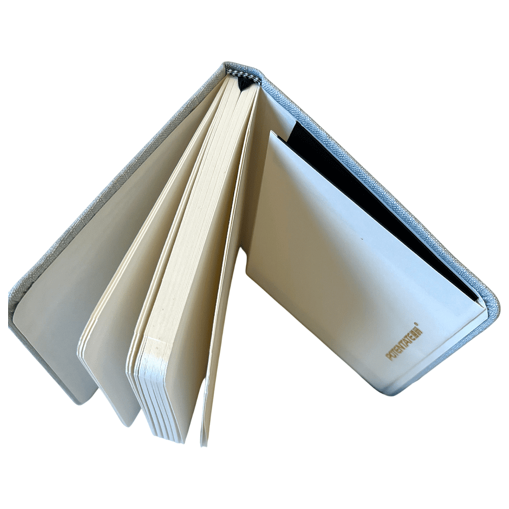 Cкетчбук для акварели "Potentate", горячий пресс, 12х12 см, 300 г/м2, 24 листа, серый - 6