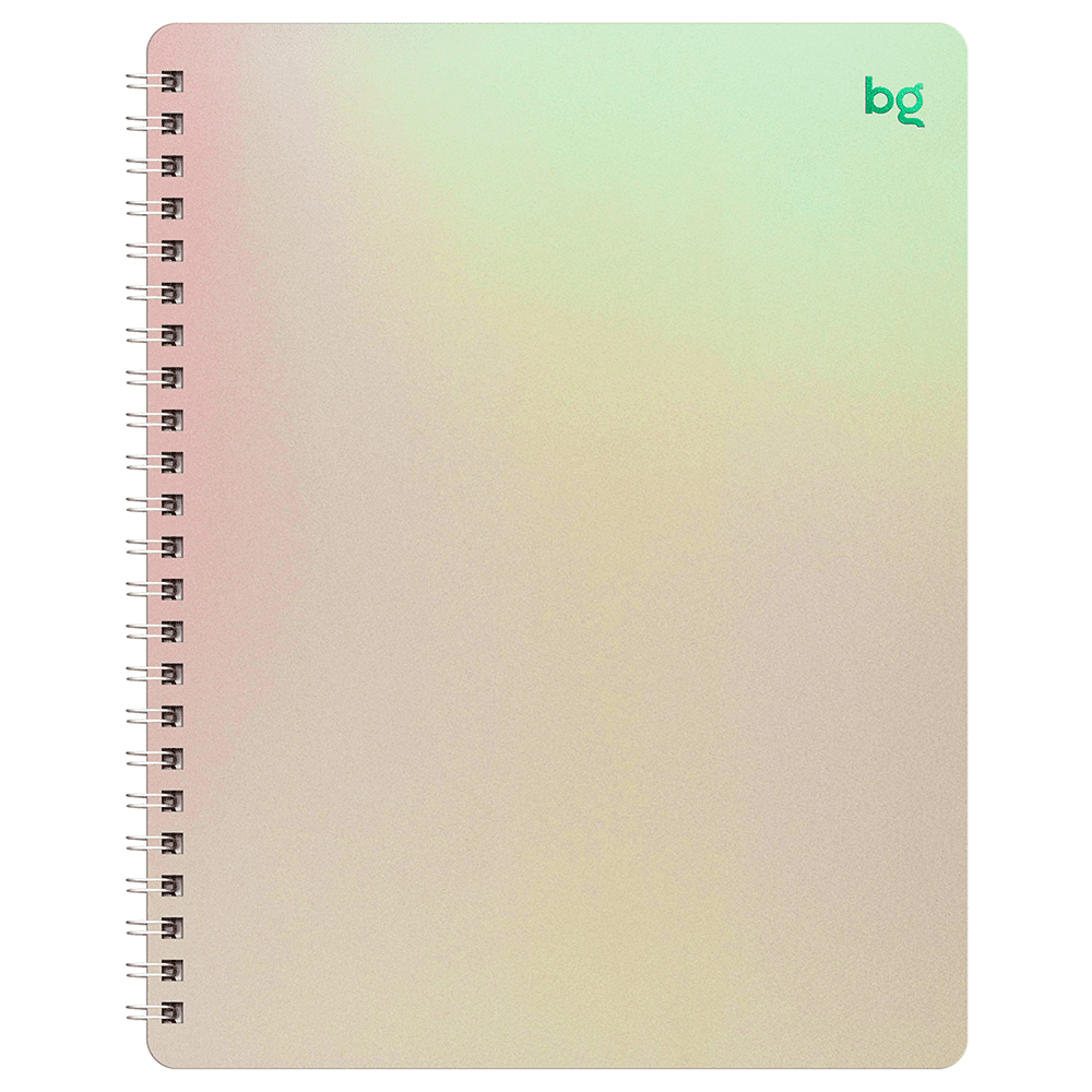 Тетрадь "Сияние", А5, 80 листов, клетка, градиент