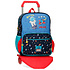 Рюкзак "Outer space" на колесиках, телескопическая ручка, разноцветный