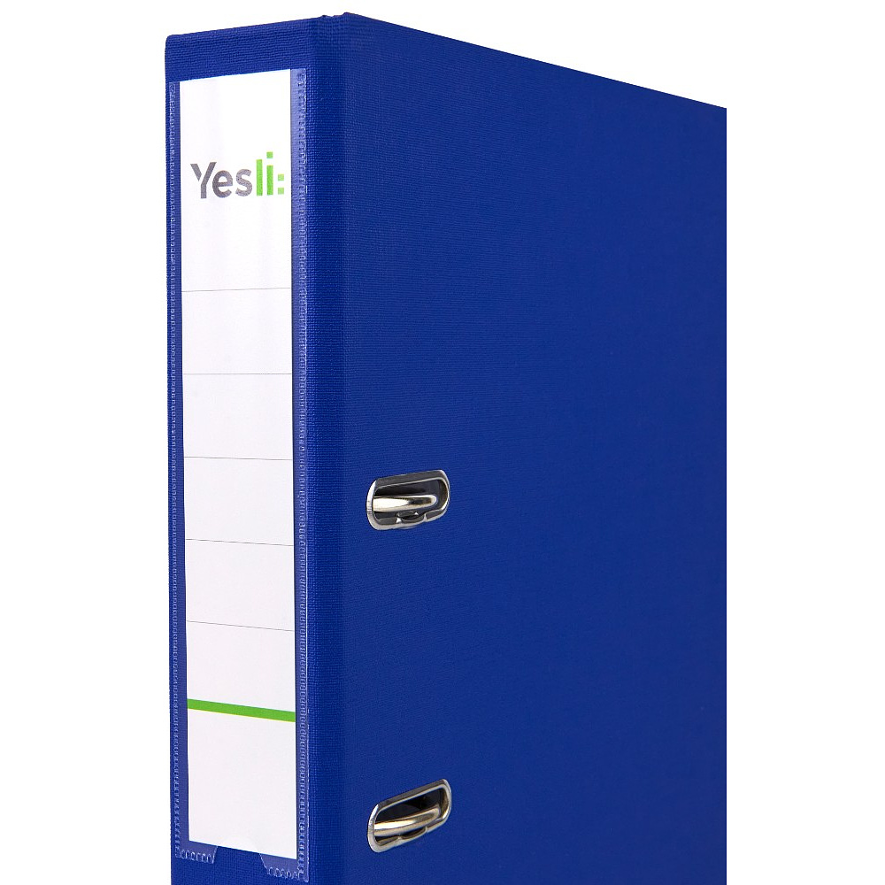 Папка-регистратор "Yesli:", А4, 50 мм, ПВХ, синий - 2