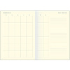Ежедневник недатированный InFolio "Matte", A5, 320 страниц, линованный, синий  - 3