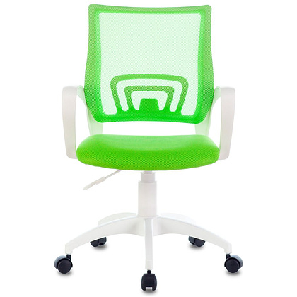 Кресло Бюрократ "CH-W695NLT", сетка, ткань, пластик, салатовый - 2