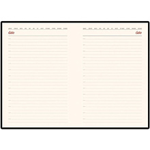 Ежедневник недатированный "Senate", А5, 272 страницы, черный