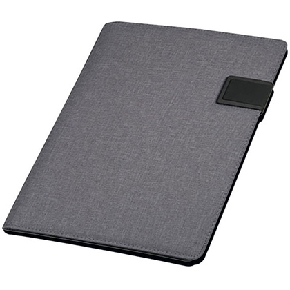 Папка "Salermo" на молнии, серый