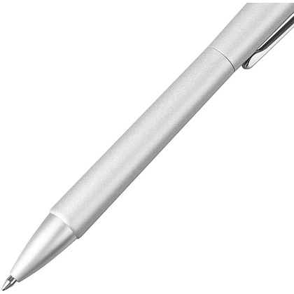 Ручка шариковая автоматическая "Cocoon", 1.0 мм, серебристый, стерж. синий - 2