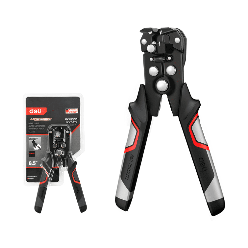 Пресс-клещи Deli RS EDL2015, 0.6 - 6.0 мм - 5
