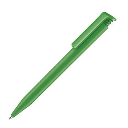 Ручка шариковая автоматическая "Senator Super Hit Matt", 1.0 мм, зеленый, стерж. синий
