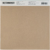 Блок бумаги для акварели "Sketchmarker", 26x26 см, 300 г/м2, 10 листов, крупнозернистая - 4