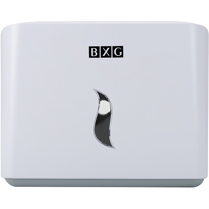 Диспенсер для полотенец листовых BXG-PD-8228, ABS-пластик, белый - 4