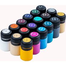 Краска акриловая глянцевая "Декола", набор 18 цветов, 20 мл, банки