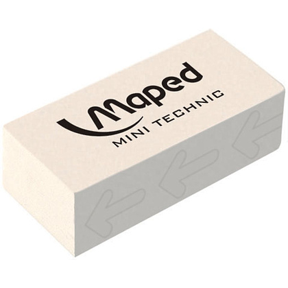 Ластик Maped "Technic 300", 1 шт, белый