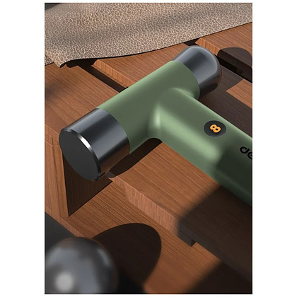 Молоток Deli HS EHT7008L, 0,25 кг, Soft Touch, зеленый - 3