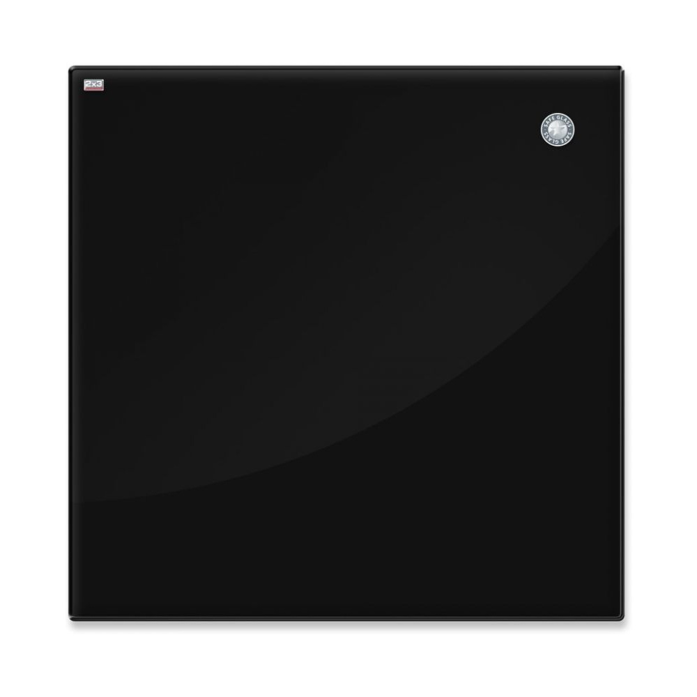 Доска стеклянная магнитно-маркерная "2×3", 40x60 см, белый - 3