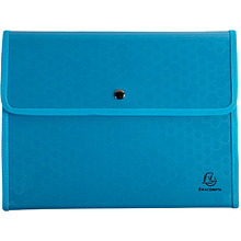 Папка на кнопке "Maïa", А4, 6 делений, ассорти