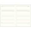 Ежедневник недатированный InFolio "Pear", A5, 192 страницы, линованный, оранжевый, черный - 6