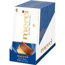 Конфеты "Merci", 100 гр, молочный шоколад