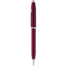Ручка шариковая "Century II Translucent Plum Lacquer", 0.7 мм, красный, стержень черный