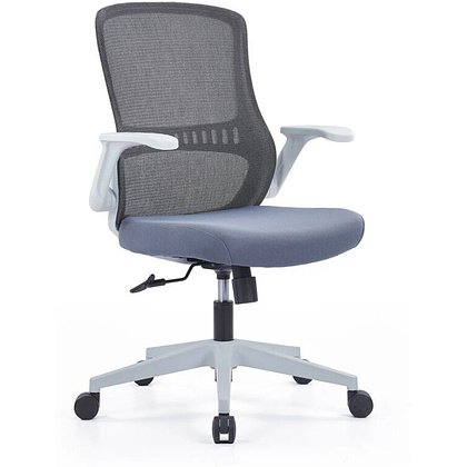 Кресло для персонала SitZone CH-526B, сетка, ткань, пластик, серый