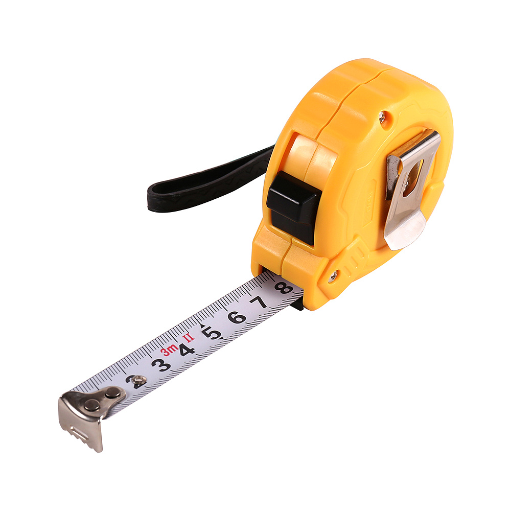 Рулетка Deli "EDL9003B", 3 м, желтый - 3