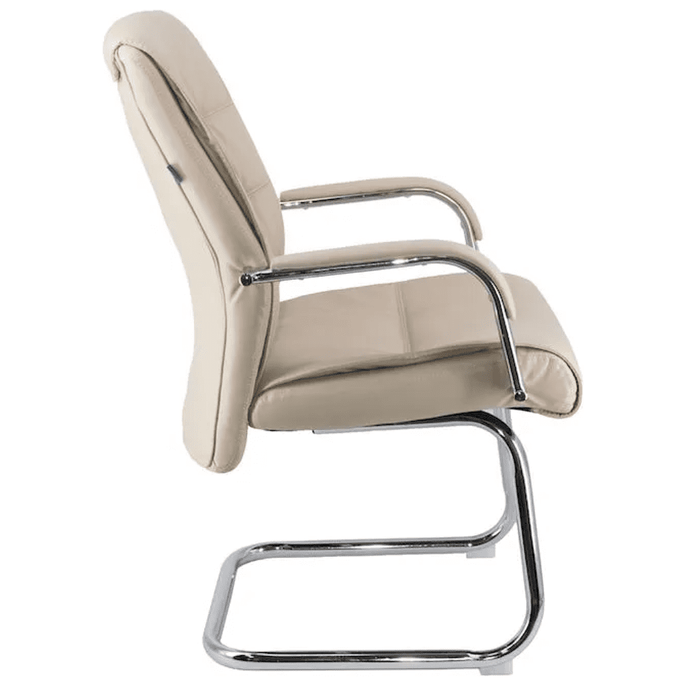 Стул для посетителей EVERPROF BOND CF, экокожа, бежевый - 3