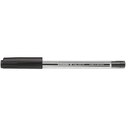 Ручка шариковая "Schneider Tops M", 0.5 мм, прозрачный, стерж. черный - 3