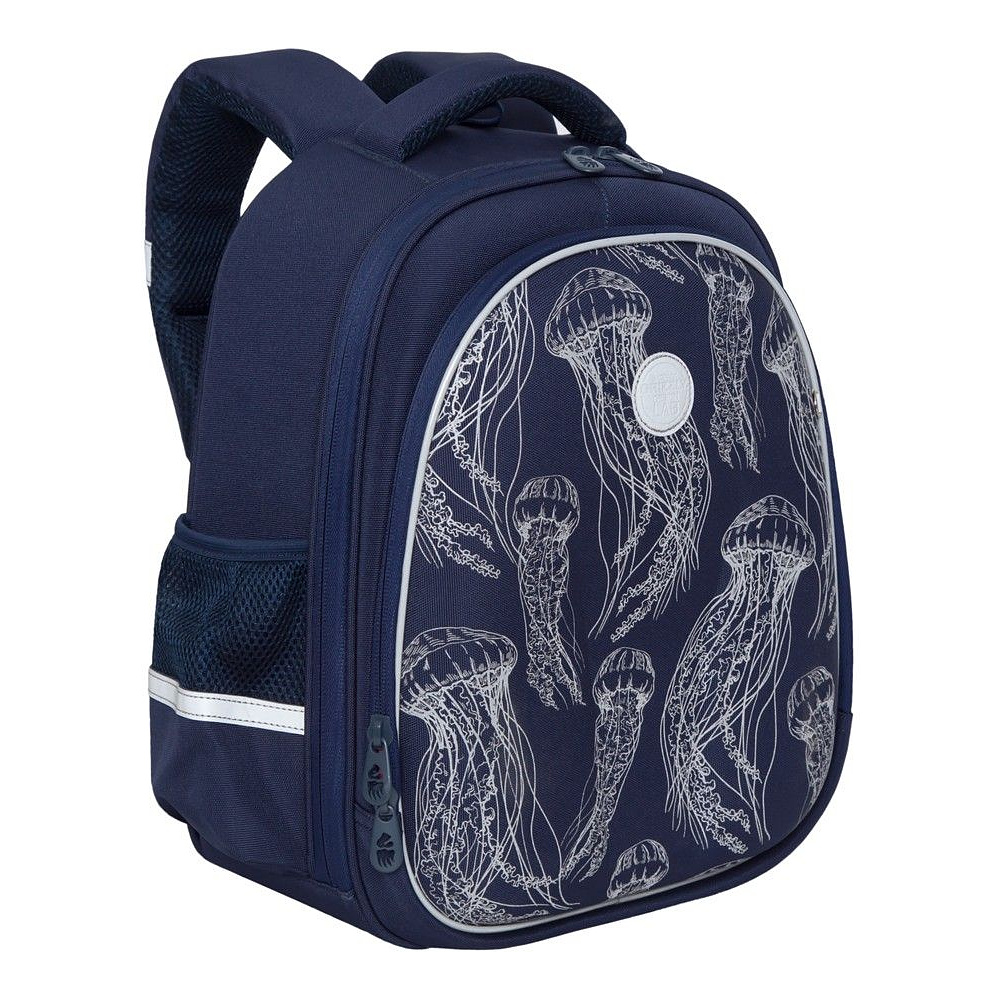 Рюкзак школьный "Jellyfish", синий - 2