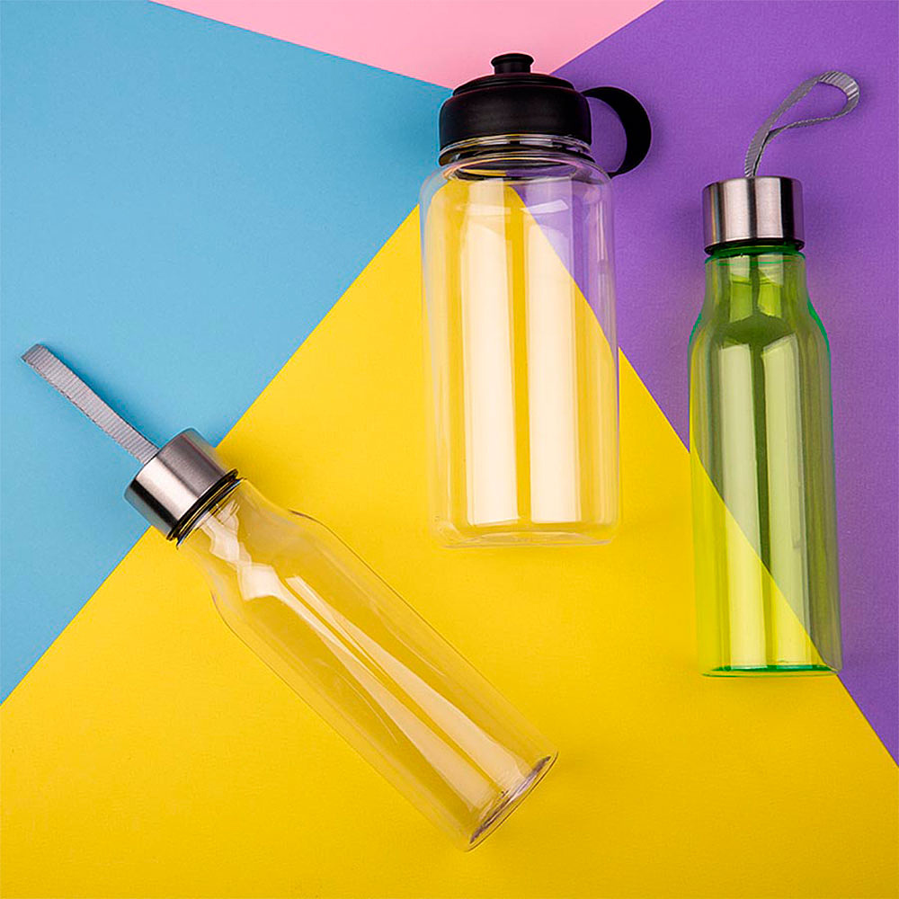  Бутылка для воды "Balance", пластик, 600 мл, белый - 4