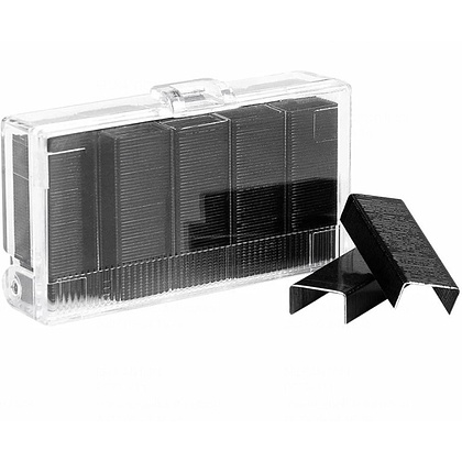 Скобы "Kangaro", 24/6, 800 шт, черный