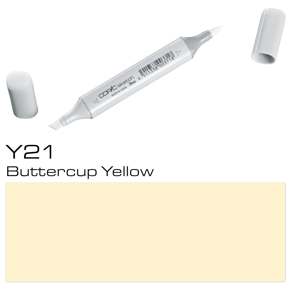 Маркер перманентный "Copic Sketch", Y-21 желтый лютик