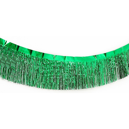 Гирлянда "Дождик", 2 м, ПВХ, с липкой лентой, зелёный - 3