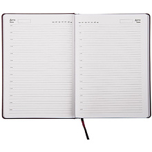 Ежедневник недатированный "Bliss", А4, 272 страницы, синий