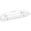 Лоток для проводов Cable Tray BLACK, черный - 5